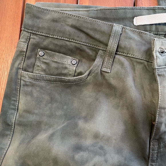 !iT stiletto soft denim high-waist skinny jeans, green, sz 27 - Picture 2 of 11